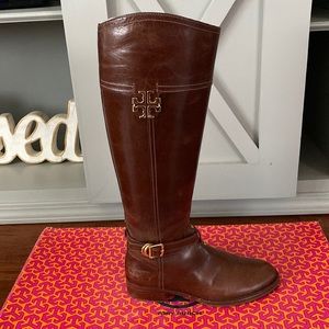 Tory Burch Rider Boots- Preloved SZ 6